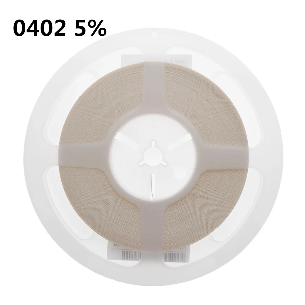 10000 шт./лот 0402 5% SMD резистор 0.1R 0.91R 0R 1R 10M Резистор в катушке Чип фиксированный