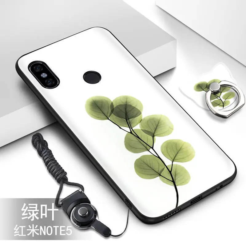 Чехол для Xiaomi Redmi Note 5. Роскошный тонкий мягкий силиконовый чехол из ТПУ с функцией