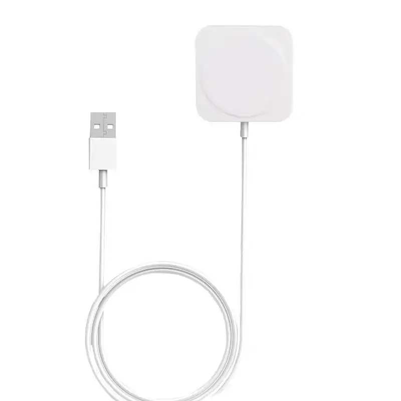 MAXSHARER QI Mini USB магнитной Беспроводной часы Зарядное устройство зарядный кабель