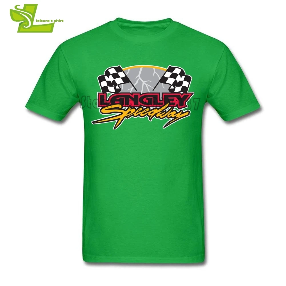 Langley Speedway футболка мужские новейшие футболки с принтом Классическая Удобная
