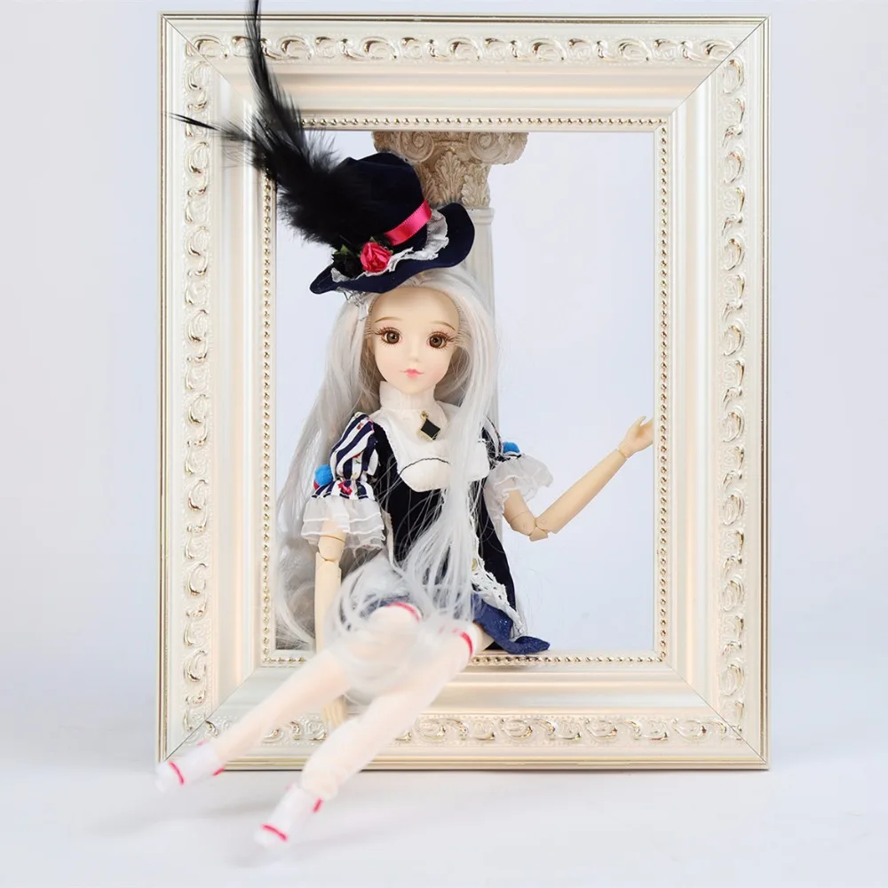 DBS 1/6 BJD белое кожаное шарнирное тело основная Аркана Магическая Карта Таро 30 см