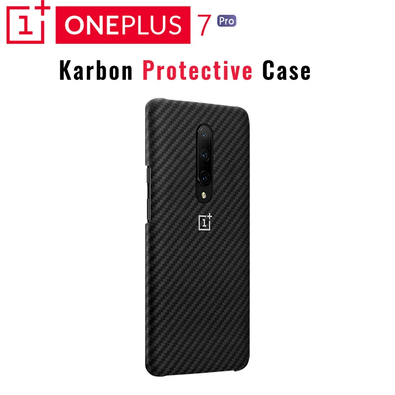 Karbon Protective c Защитный чехол для OnePlus 7 Pro Karbon песчаник идеальный вариант надежная защита заниженный профиль приподнятый край - Цвет: Karbon Protective c