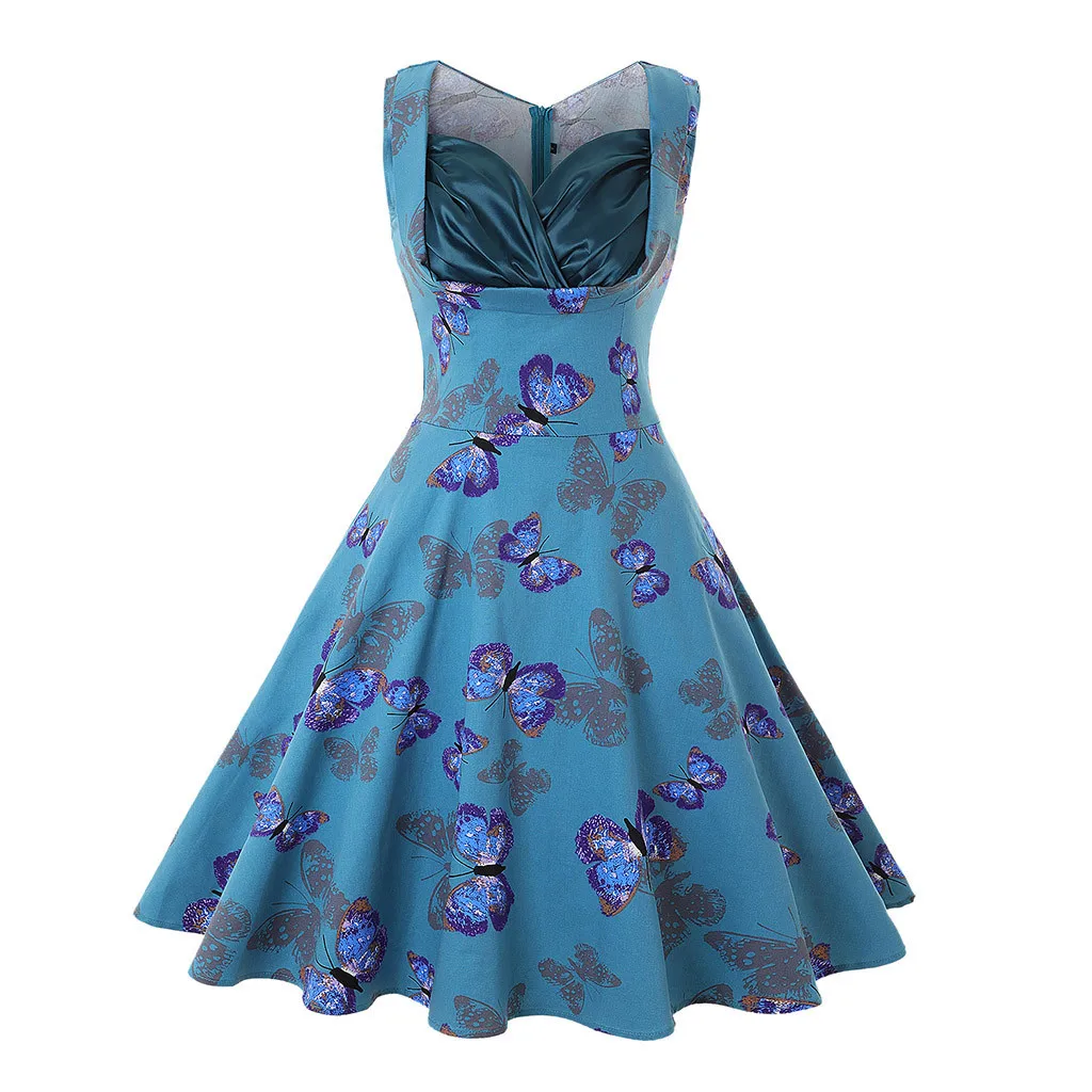 Лето Винтаж без бретелек Горячая Высокая Quaitly Сексуальная Женская v образным