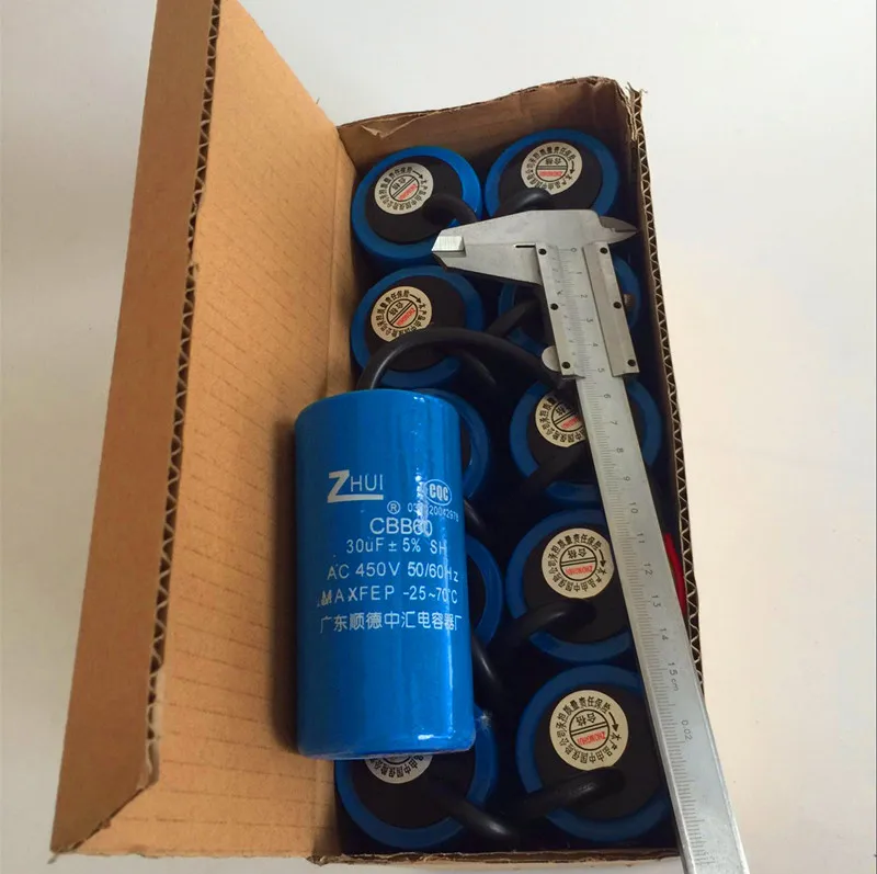 AC Motor Capacitor Washing Machine Start CBB60 450VAC 30uF | Обустройство дома