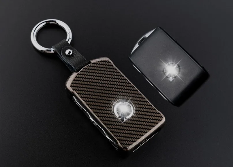 

High Quality Car Zinc Alloy Key Case Holder Cover For Volvo XC90 S90 V90 XC40 XC60 Key Protect 2018 2019 Interior Accessories