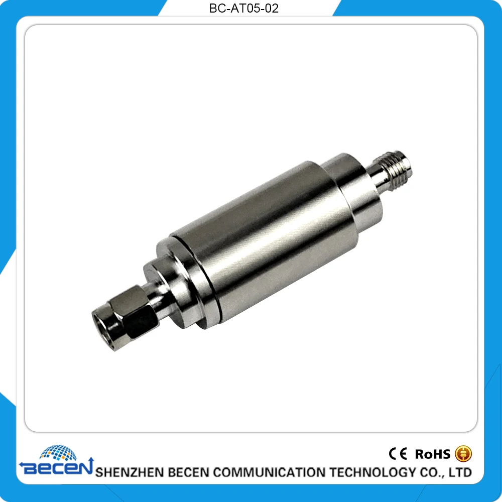 

BECEN 5W SMA-JK RF attenuator , DC to 3GHz ,1db,2db,3db,5db,6db,10db,15db,20db, 30dB,40db