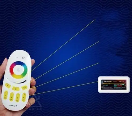 Mi светильник группа RGB контроллер Беспроводной 4-zone РФ Пульт дистанционного