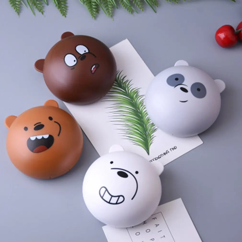 Держатель для контактных линз Bear Head Пластиковый Чехол очков держатель Mate Box