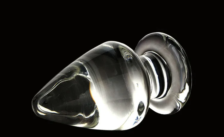 Large Size 105mmx60mm Glass Dildos Ass Anal Butt Plug Sex Toys for Women Men Gay AV Massager | Красота и здоровье
