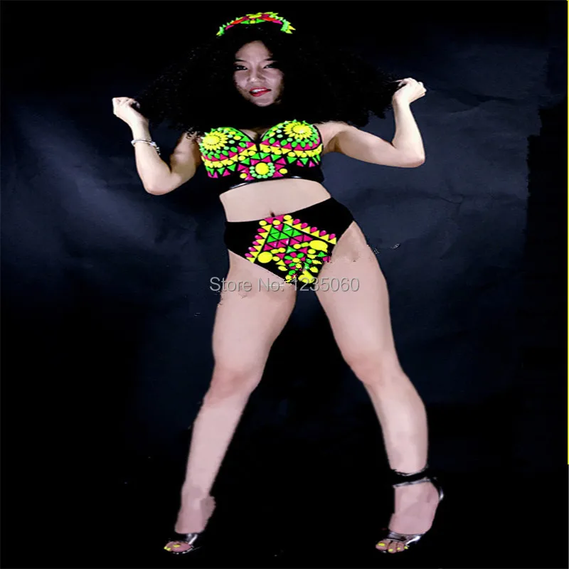 WYY Бальные Танцы пикантная Женская певица костюмы диско dj вечерние Носит Платья