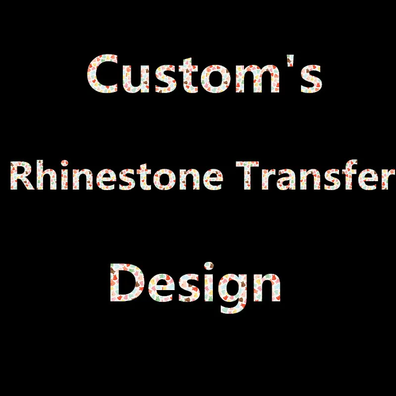 Rhinestone Transfers Garment Glass Crystal Iron On Patches Custom Rhinestones Stickers 20Pcs Rhinestone Motifs Cloth Accessories
