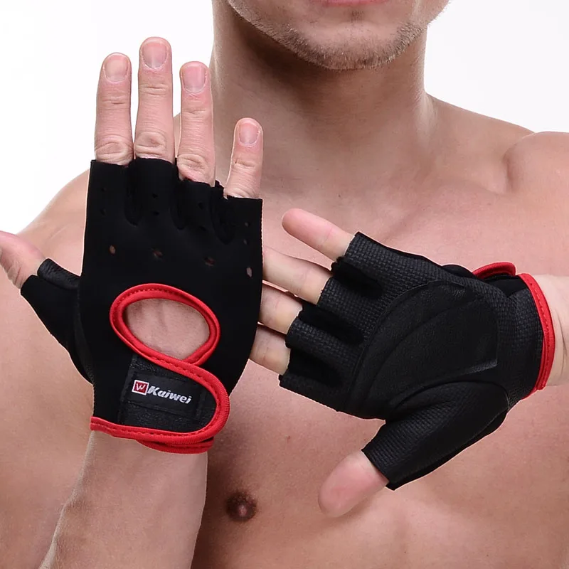 

CAMEWIN Sports Gloves Fitness Exercise Train Gym Gloves Multifunction Men Women Half Finger Gloves Dumbbell Non slip ventilation
