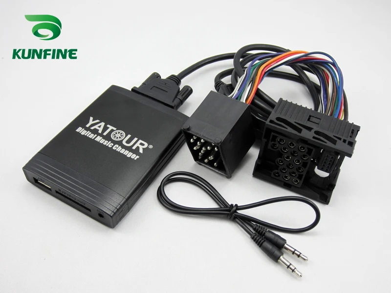 Автомобильный цифровой музыкальный Переходник USB SD Aux MP3 интерфейс Автомобильное