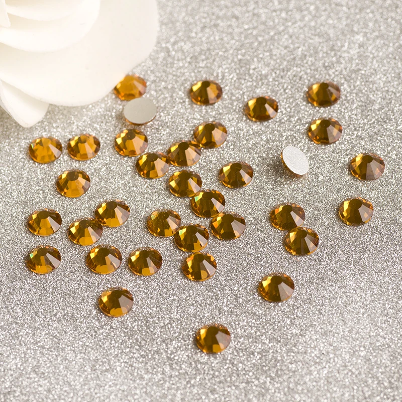 Стразы YANRUO 2028NoHF для дизайна ногтей|rhinestones for dresses|rhinestone nail artflatback rhinestones |