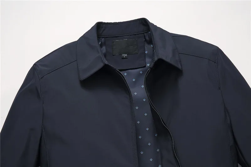 

spring slim thin section lapel business casual men's jacket men's windbreaker solid color large size coat