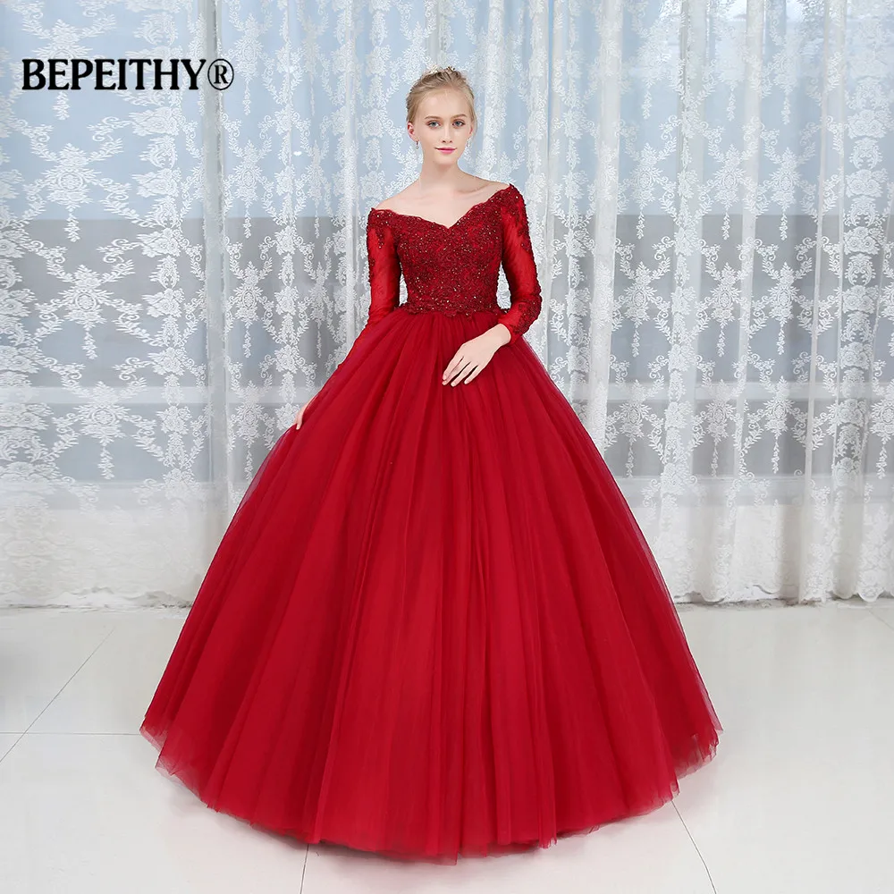 Robe De Soiree, бальное платье, кружевной топ, вечернее платье, вечерние, элегантные,, с длинным рукавом, длина до пола, винтажные, выпускные платья