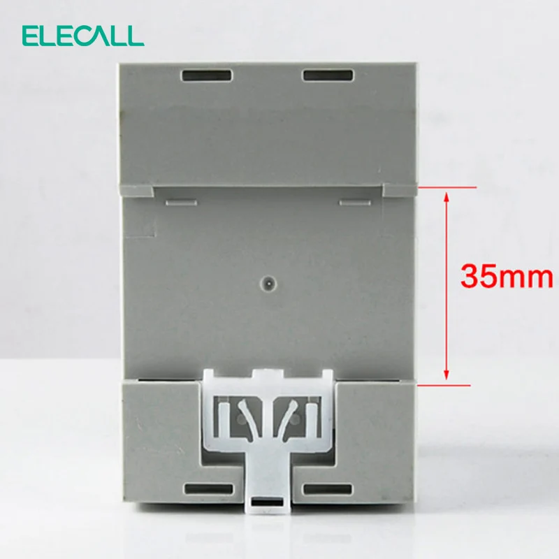 

ELECALL D52-2042 Double Display DIN RAIL Red Green AC80-300V AC0.1-99.9A Digital AC Voltmeter Alternationg Voltage Current Meter
