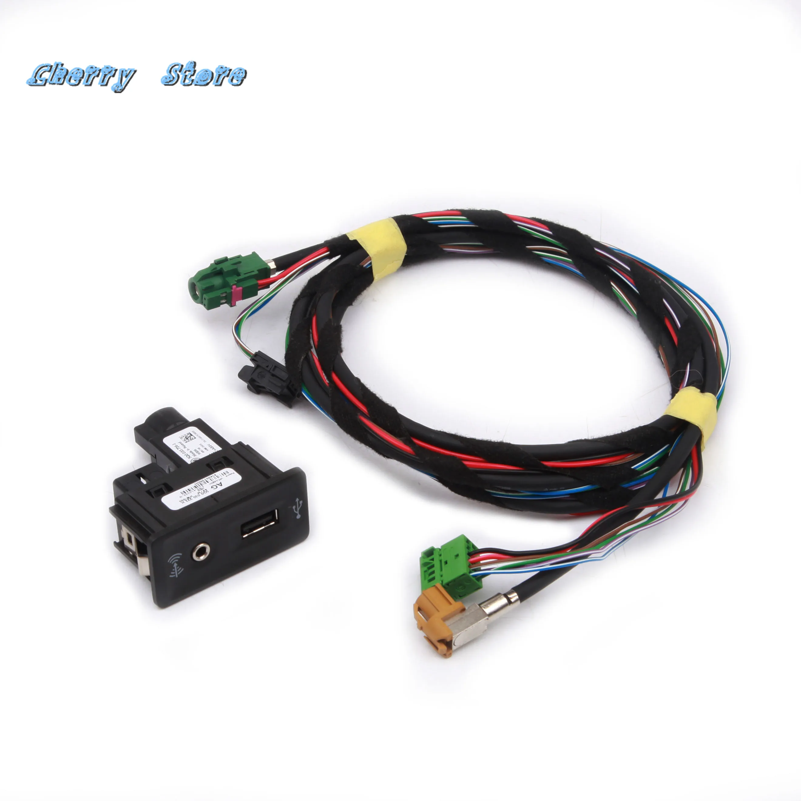 Новинка 5G0 035 222 E переключатель и комплект жгутов CarPlay MDI USB AMI установочный разъем