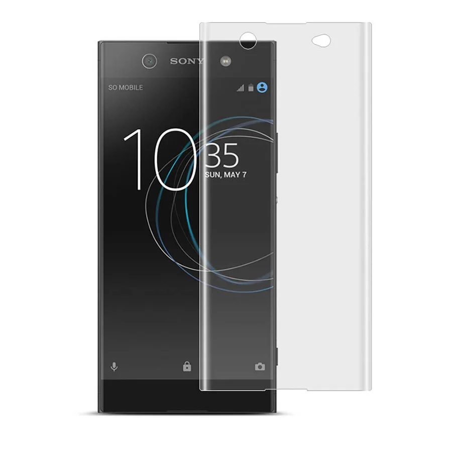 5D изогнутая Защитная пленка для экрана из закаленного ЖК-стекла Sony Xperia XZ Premium XZ1 XZ2