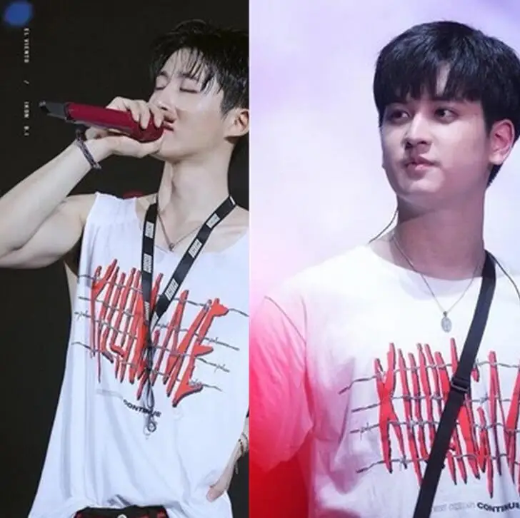 Kpop ikon новая детская футболка с круглым вырезом и коротким рукавом принтом Kill me