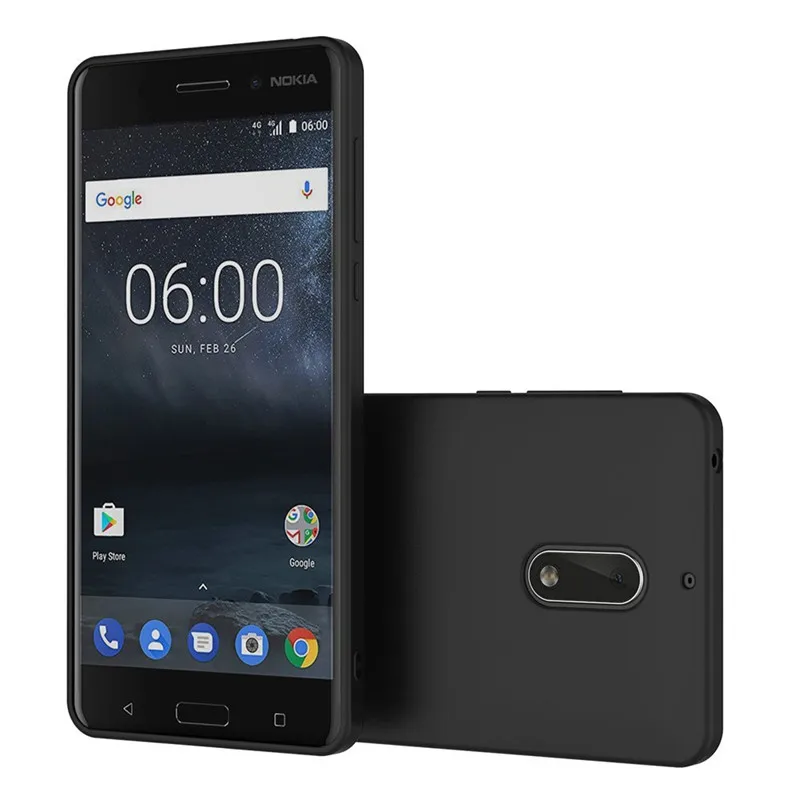 Original MODAZONGYE For Nokia 6 Case Soft Silicone Back Cover Phone Nokia6 TA-1000 TA-1033 5.5 inch |