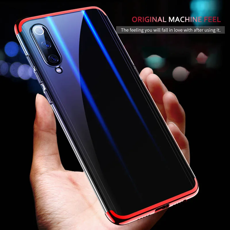 Оригинальный чехол GKK для Xiaomi Mi 9 полная защита 3 в 1 покрытие прозрачная задняя