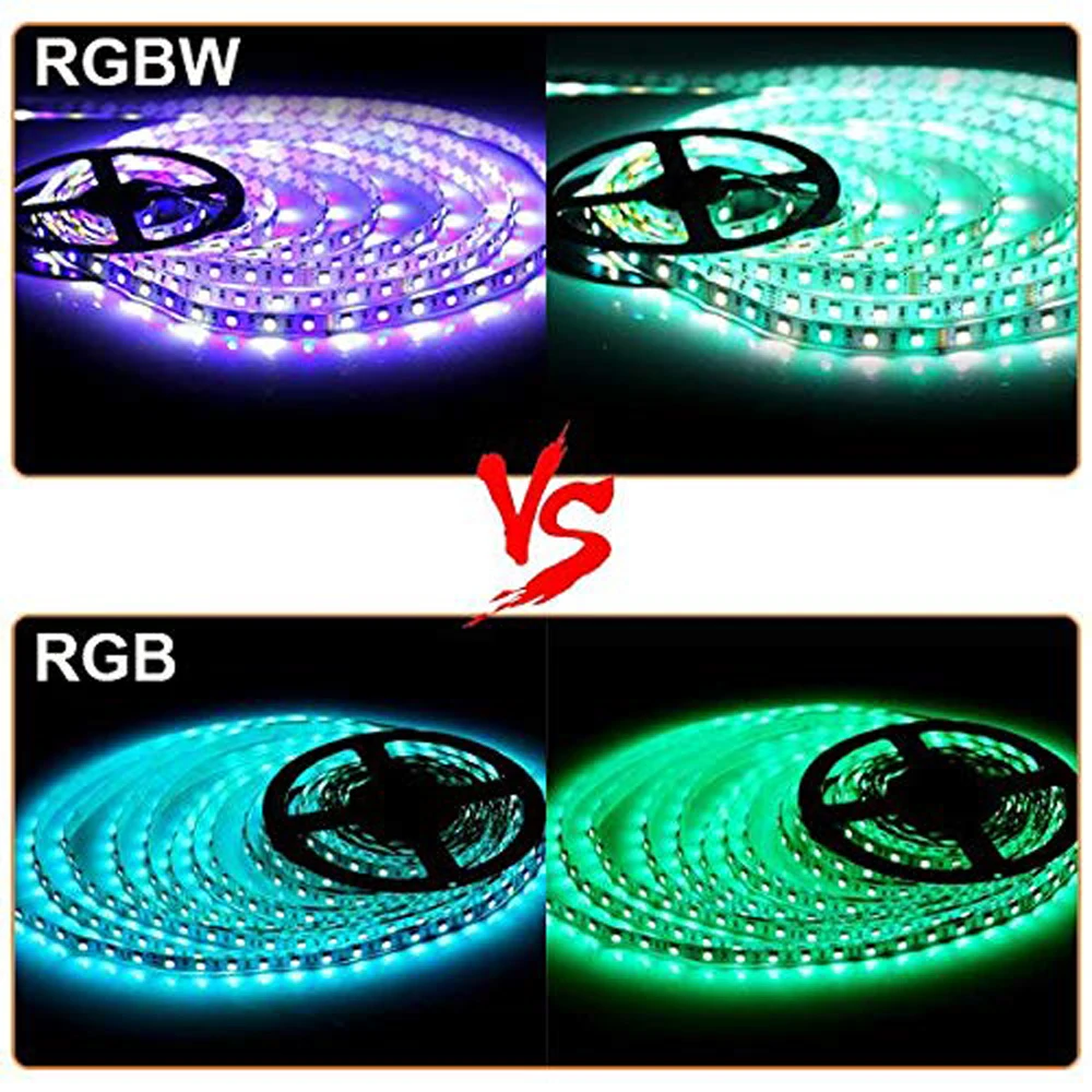 Светодиодная лента 5050 RGB RGBW rgbww 60 Светодиодный s/m 1 м 5 водонепроницаемая