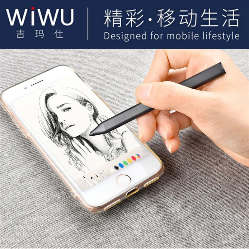 Оригинальный футляр для apple WIWU сенсорный Стилус iPad Pro 10 5/11/12 9 дюймов планшет