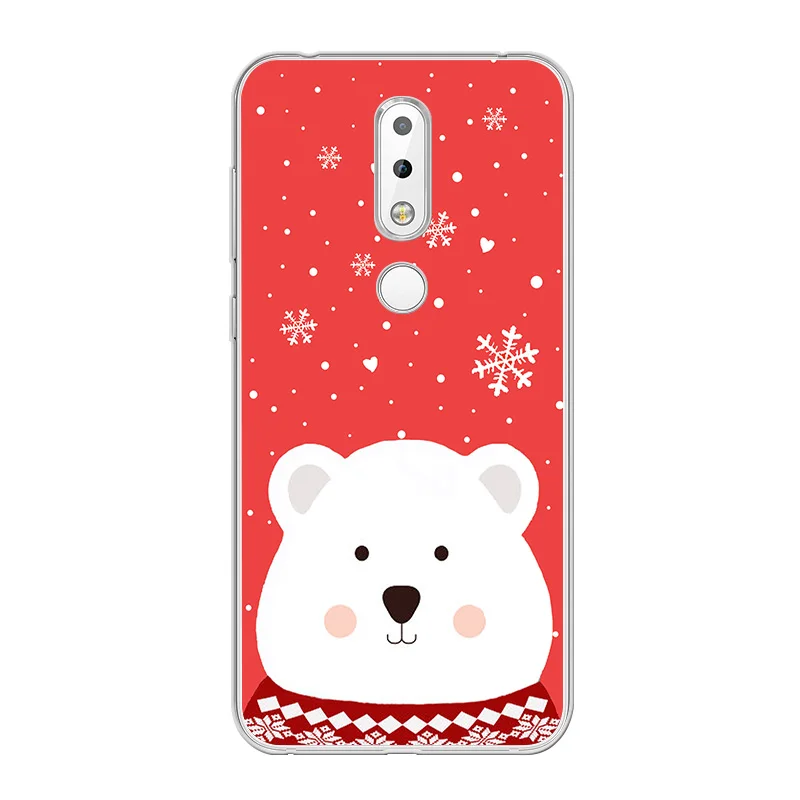 Ciciber для Nokia 8 1 7 6 5 3 2 плюс 9 PureView чехол телефона X7 X6 X5 X3 бант из ленты TPU с