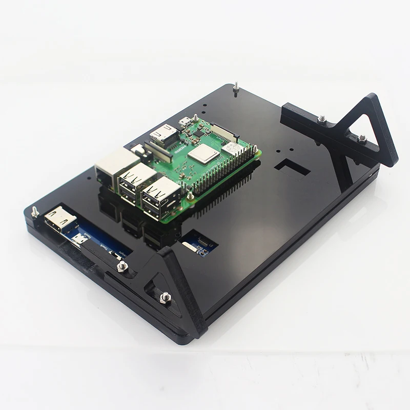 Акриловый держатель для Raspberry Pi 4 акриловый чехол только 7 дюймового экрана