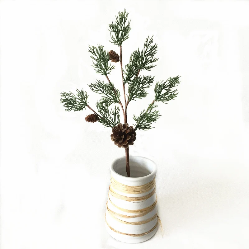 Ветка рождественской елки искусственный вечнозеленый кипарисовый спрей с