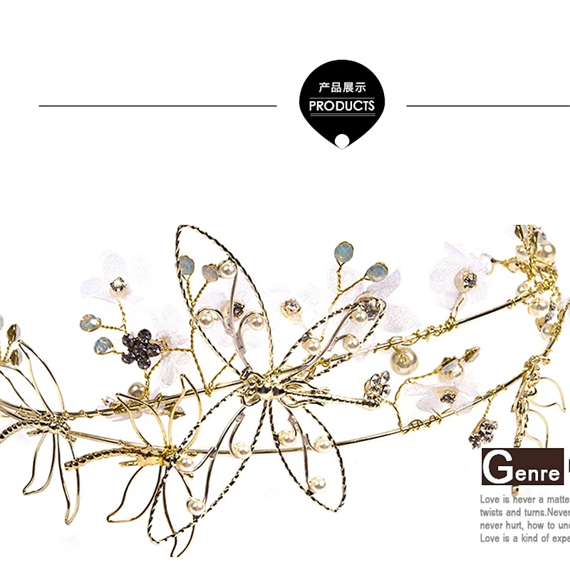 Новое поступление модные ручной работы имитация жемчуга опал бусины Бабочка