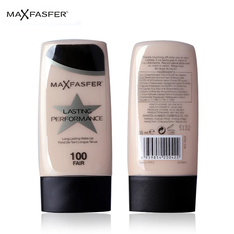 MAXFASFER основа для макияжа Жидкая увлажняющий Водонепроницаемый отбеливающий