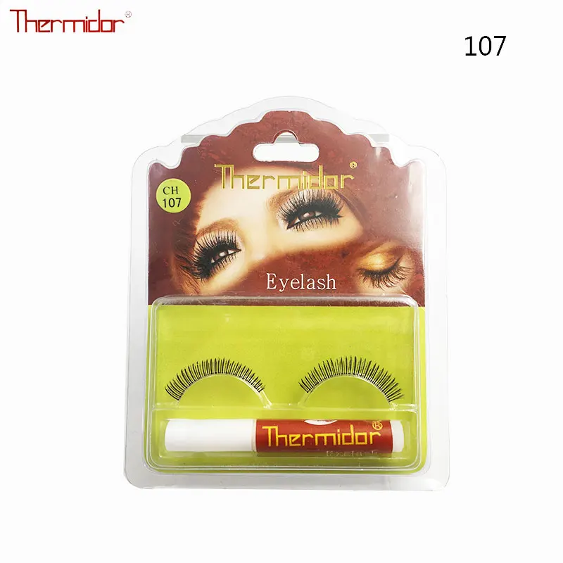 Thermidor 1 партия/коркор. натуральные накладные ресницы нижние ручной работы