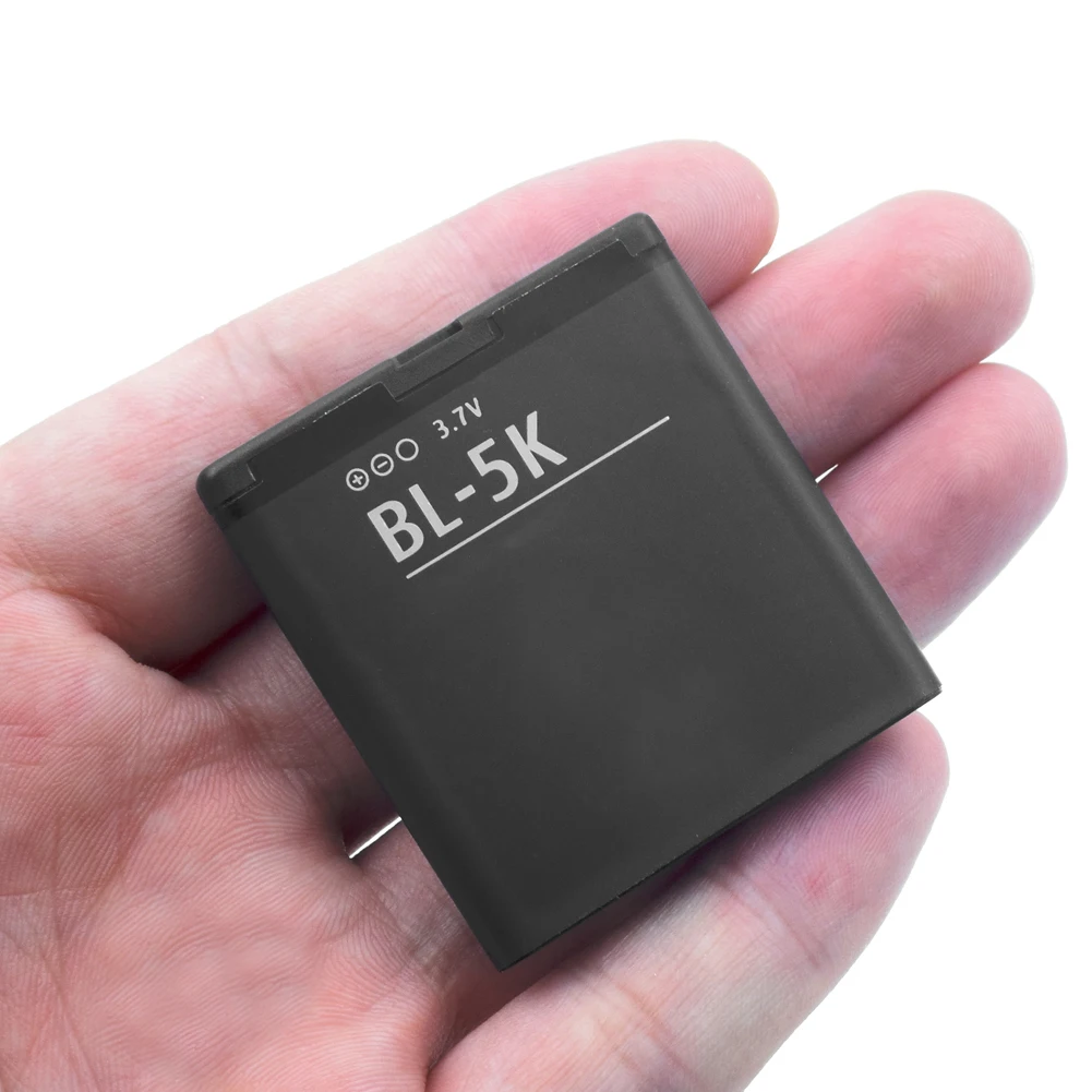 Литиевая батарея 3,7 V 1200MAh перезаряжаемая литиевая BL-5K BL 5K BL5K батарея для телефона Nokia N85 N86 8MP N87 2610S 701 Oro