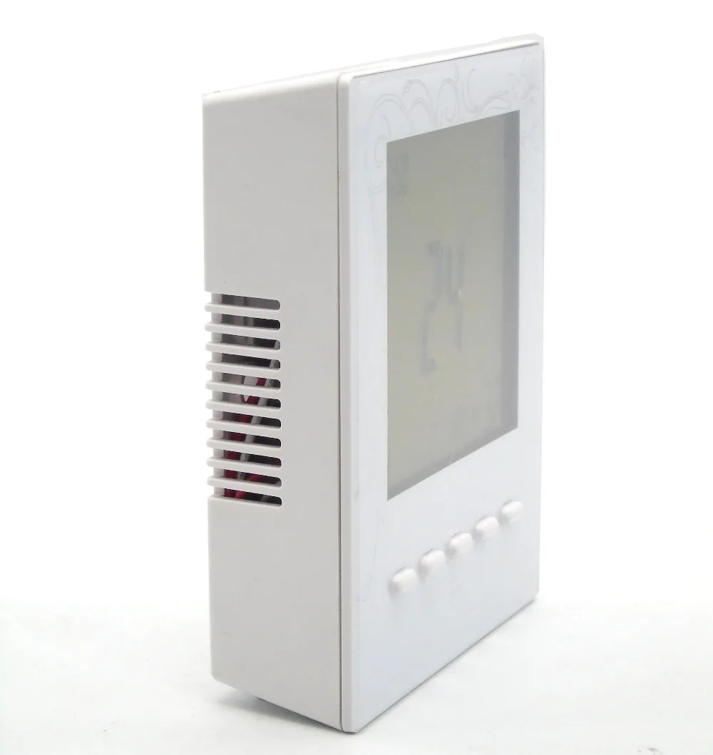 

7*6 time bucket household gas boiler thermostat programmable with Battery power
