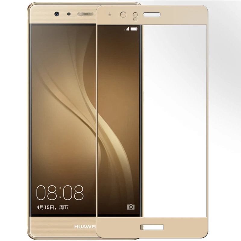 Для Huawei P9 Plus полное покрытие закаленное стекло Защита экрана для P10 стеклянный