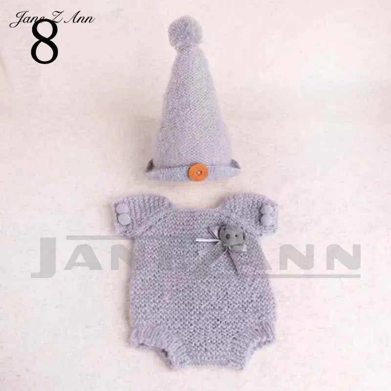 

Jane Z Ann 3-6 month photography clothes Baby handmade knitted clothes cute outfits studio clothing