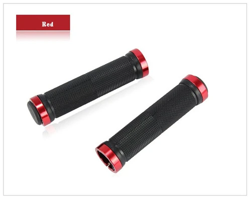 Red WEST BIKING ручки на руль велосипеда велосипедные аксессуары Нескользящие велосипедные ручки для горного велосипеда BMX велосипедные ручки - Цвет: Red