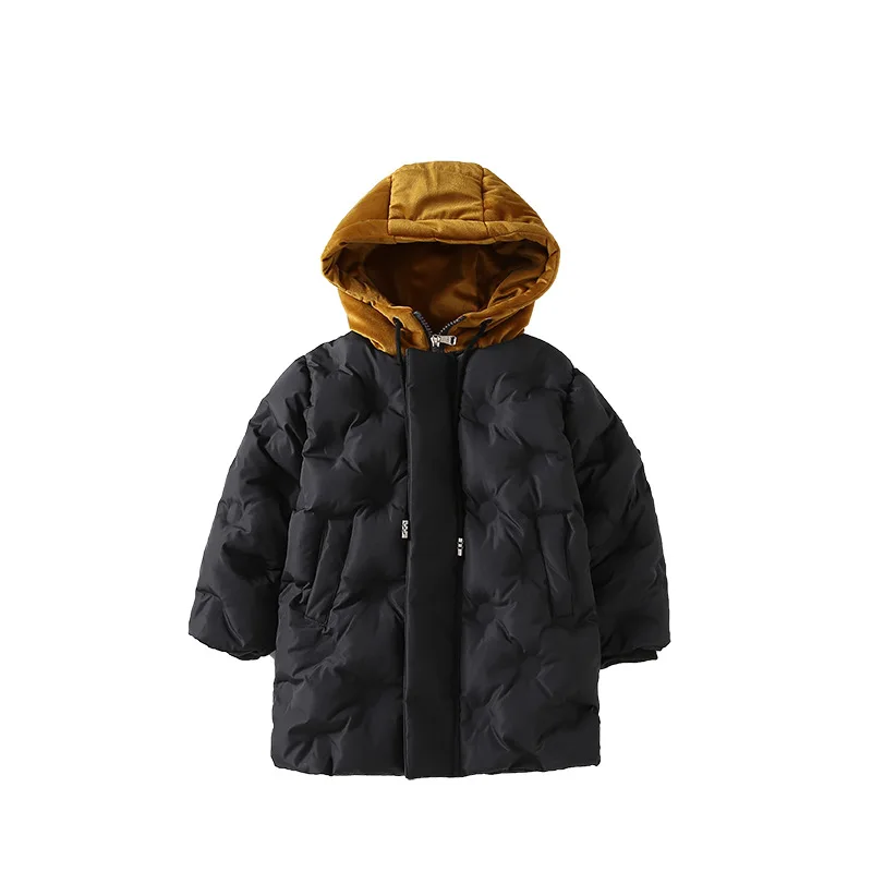 Зимняя одежда для мамы и дочки 2018 хлопковые куртки наряды ребенка подходящий