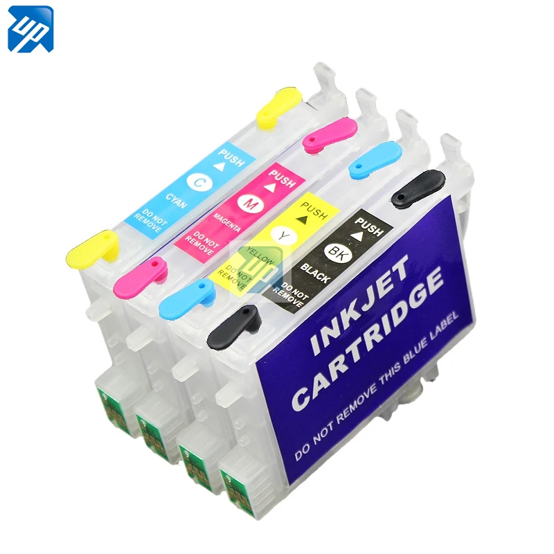10 комплектов оптом многоразовый картридж для принтера epson D68/D88/DX3800/DX3850/DX4800/DX4850 T0611