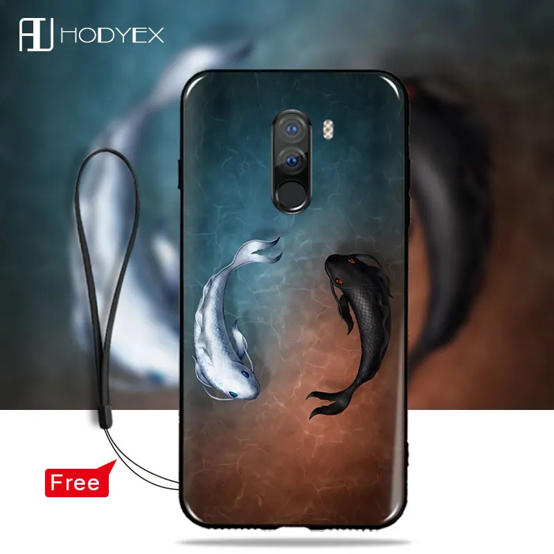 Для Xiaomi Pocophone F1 чехол с деревянным лицевым покрытием Противоударная Задняя
