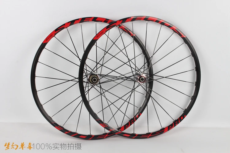 MTB горный велосипед 26 дюймов передний 2 задний 5 герметичные подшипники CNC ультра легкий фрезерный мульти разноцветные колеса колесные диски 27,5