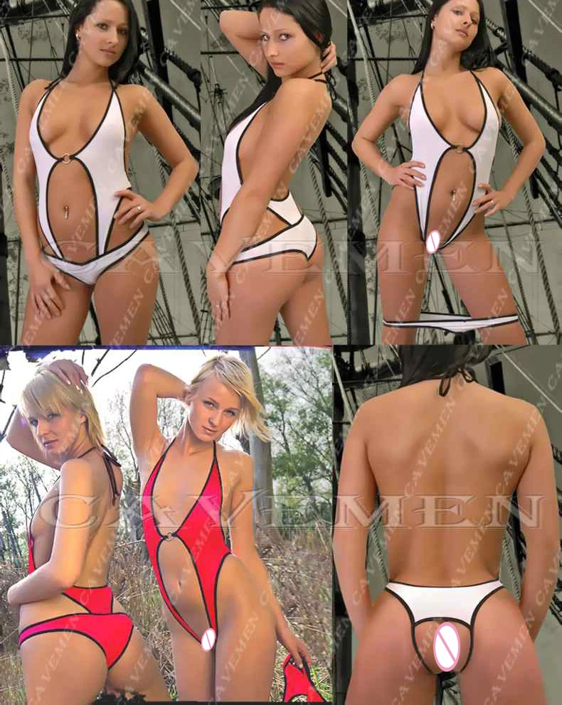 No crotch Two piece set * Sportswear * Swimwear * 3211 * Ladies Thongs Underwear Panties  T-back Swimsuit Bikini Free Shipping