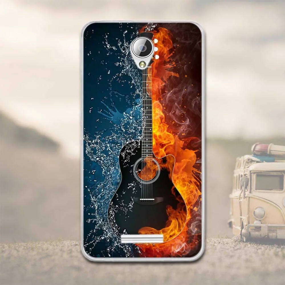 6 Роскошный рельефный 3D чехол с цветочным рисунком для lenovo A5000, мягкий силиконовый чехол для мобильного телефона с пейзажем, чехол s для lenovo A5000 A 5000, чехлы - Цвет: 6