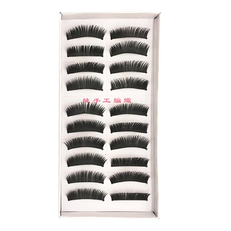 10 парт/компл. Длинные Накладные ресницы толстые черные инструменты для макияжа