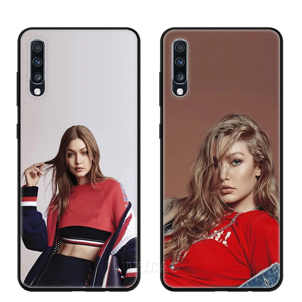 IYICAO Gigi Hadid мягкий чехол для samsung Galaxy A9 A8 A7 A6 2018 плюс A3 A5 2016 2017 телефона |