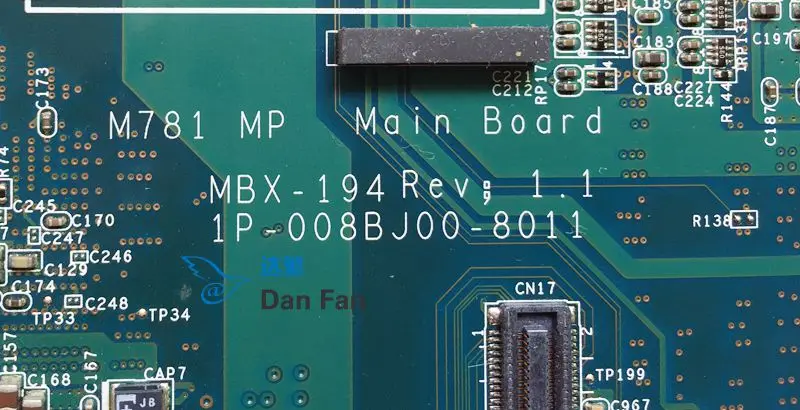 Материнская плата A1563297A для ноутбука SONY M2 материнская M781 VGN-AW 1P-008BJ00-8011 100%