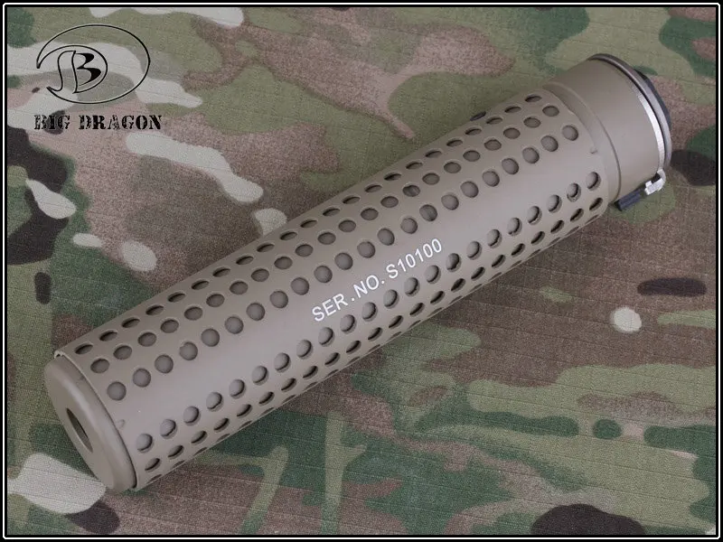 Большой дракон KAC стиль QD глушитель с QD Flash Hider