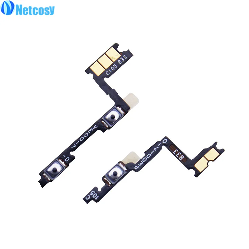 Netcosy для Oneplus 1 A0001 3 A3000 5T A5010 6 A6013 кнопка включения/выключения питания гибкий кабель, сменные детали для Oneplus X